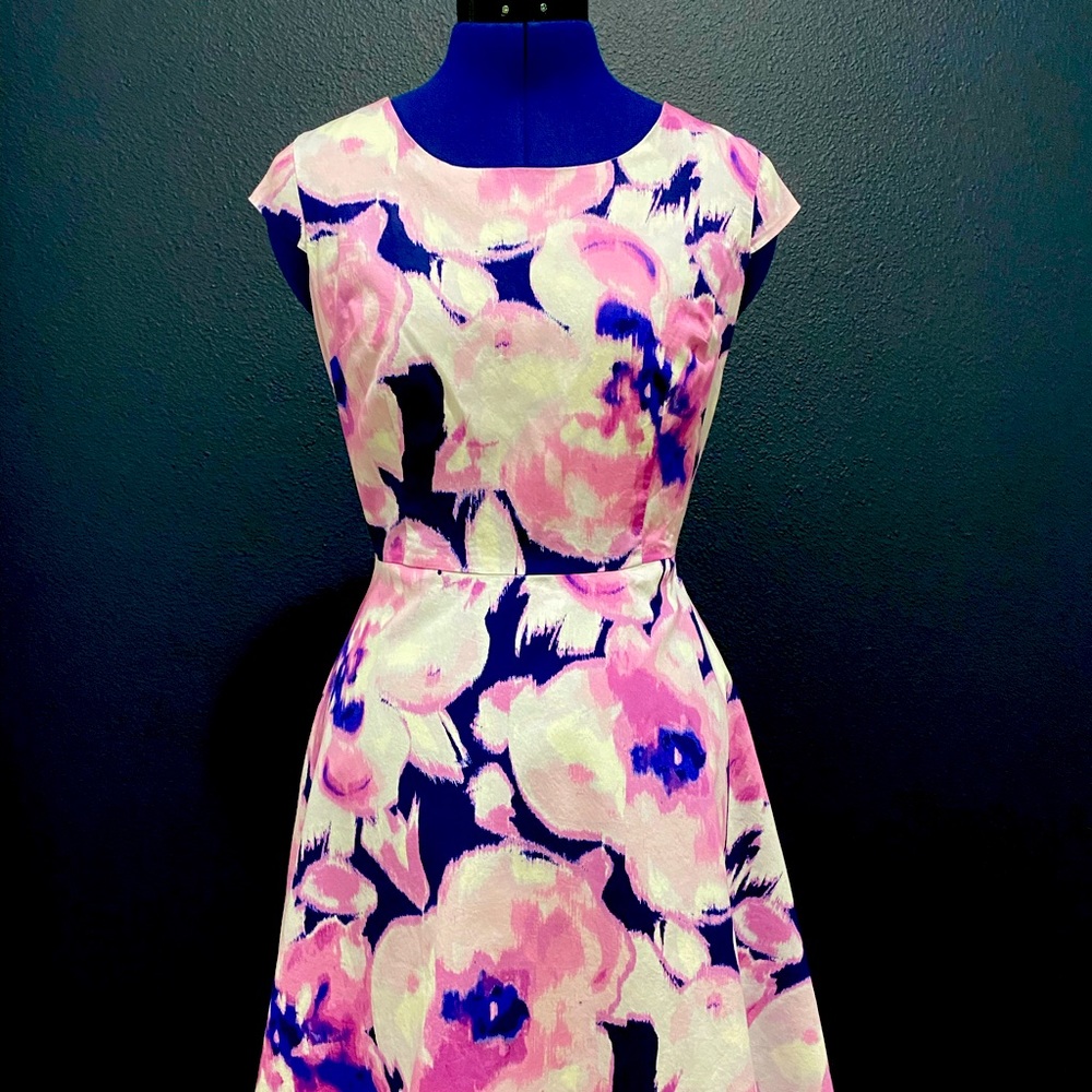 Gymboree women’s floral (Easter) dress size 4 have matching girls dress size 7